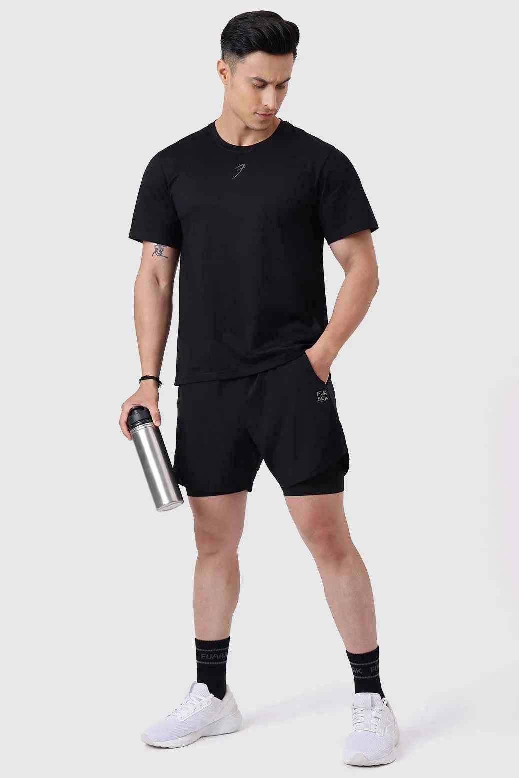 Pulse Running T-shirt Black