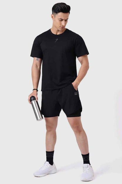 Pulse Running T-shirt Black