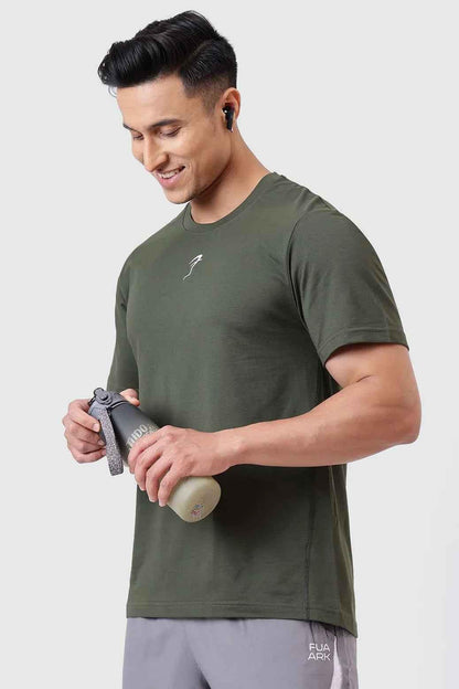 Pulse Running T-shirt Olive
