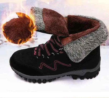 Women's Winter Outdoor Snow Boots for Hiking and Skiing