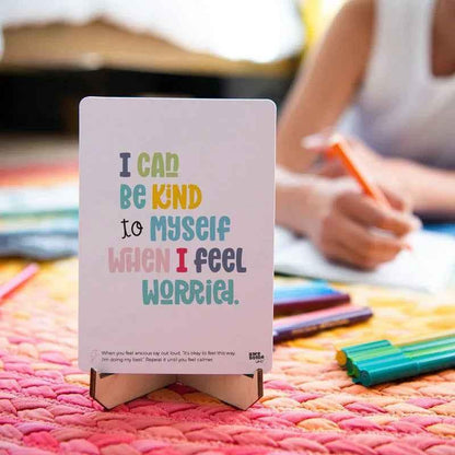 Affirmations & Actions Card Set (age 5+)