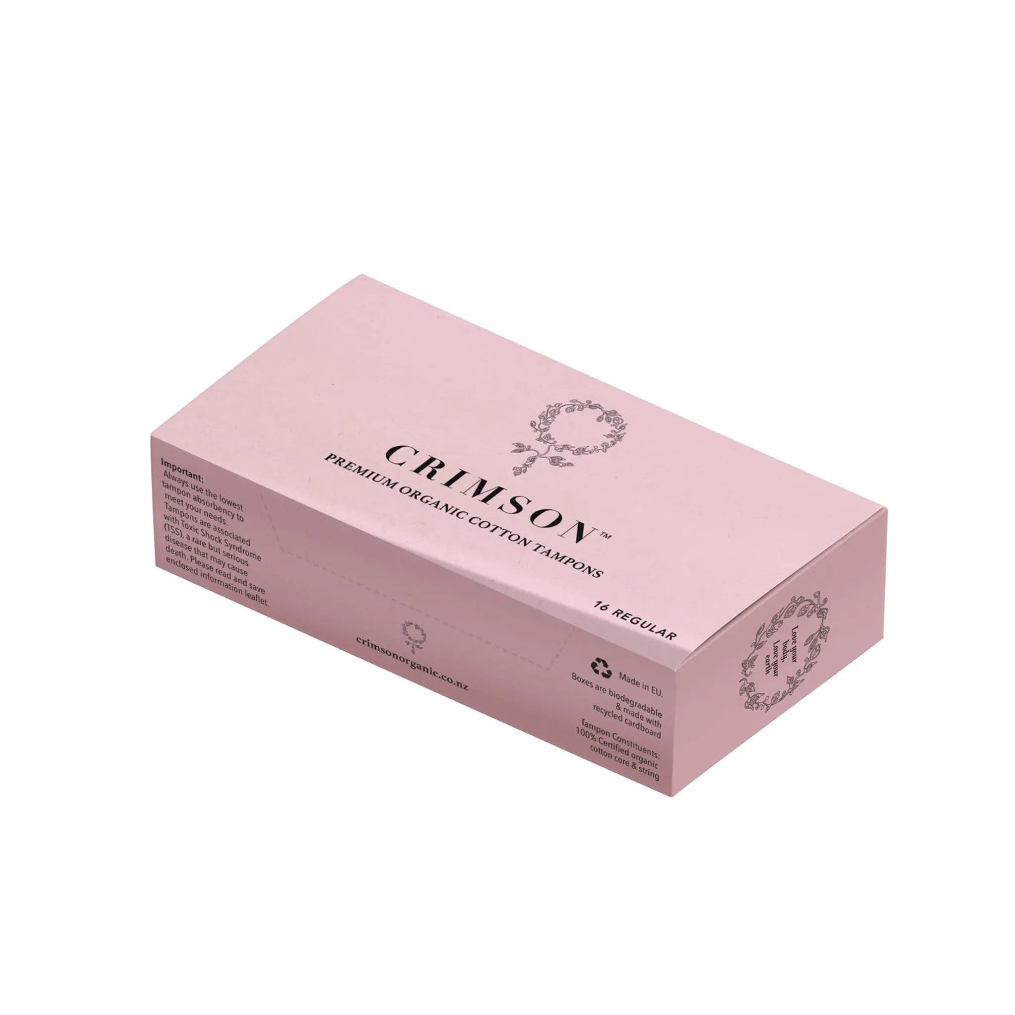 Regular Organic Tampons - 12 Month Supply - ShopHub