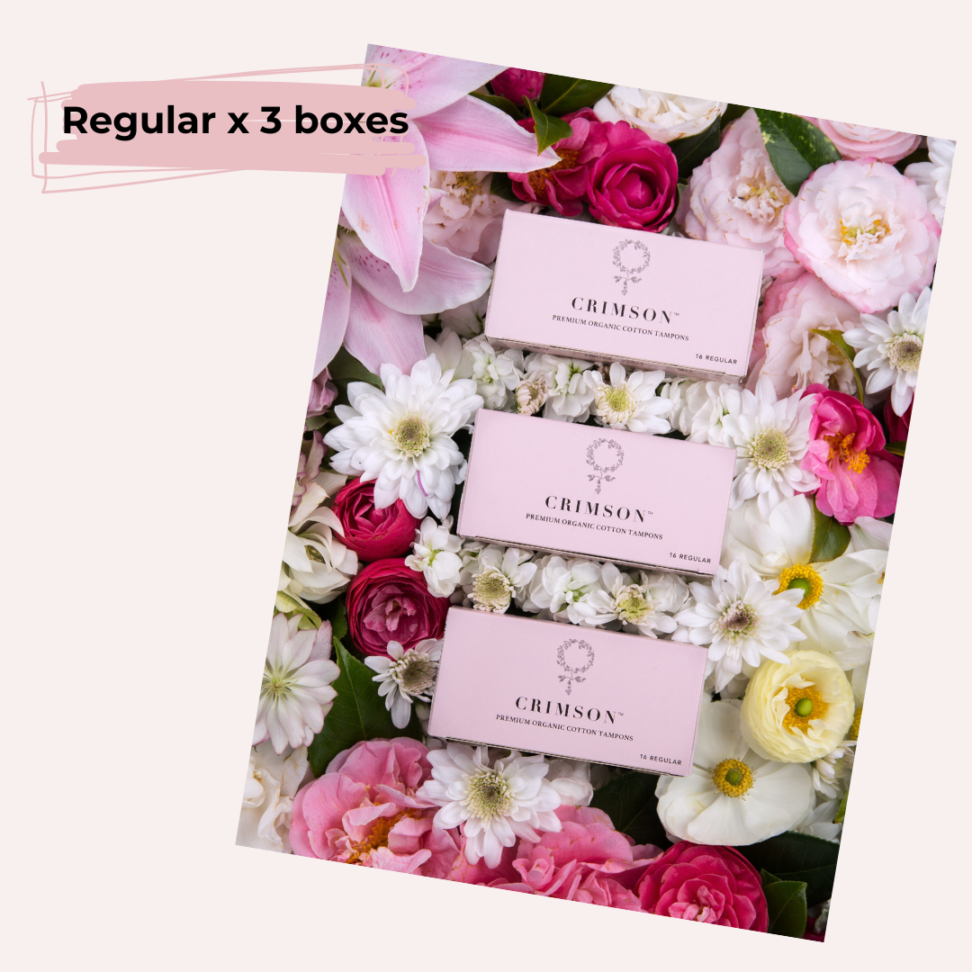 Regular Tampons - 2 Month Supply - for medium flow - ShopHub