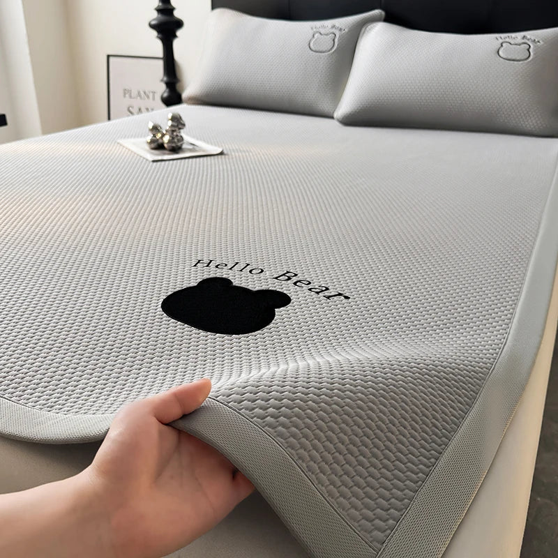 Stay Cool this Summer with Our Premium Cooling Rattan Bed Mat Set