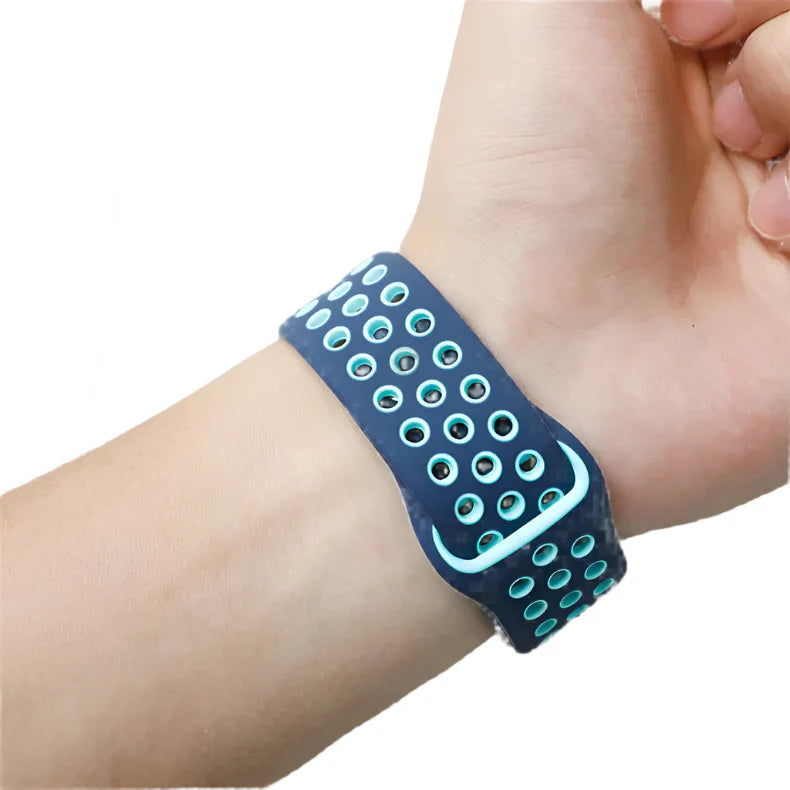 Silicone Sports Strap for the Apple Watch Ultra 2 & Series 10–6 (13 colours available) Habicare