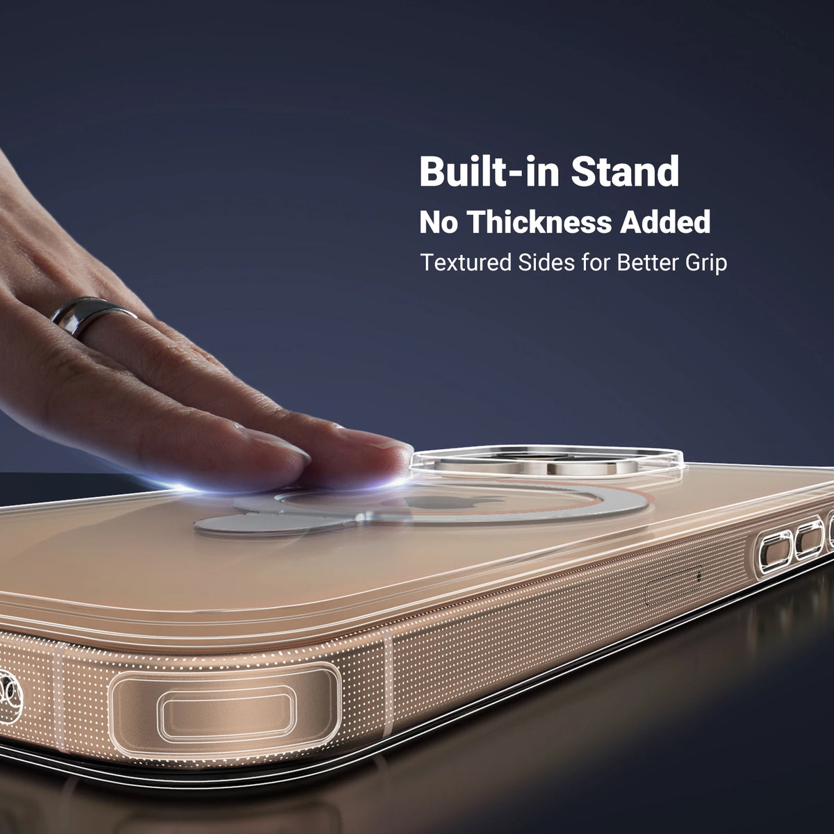 UGREEN 360° Magnetic Stand for iPhone 17, 16, 15 Pro Max