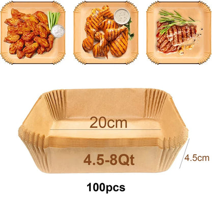 Air Fryer Disposable Paper Liners