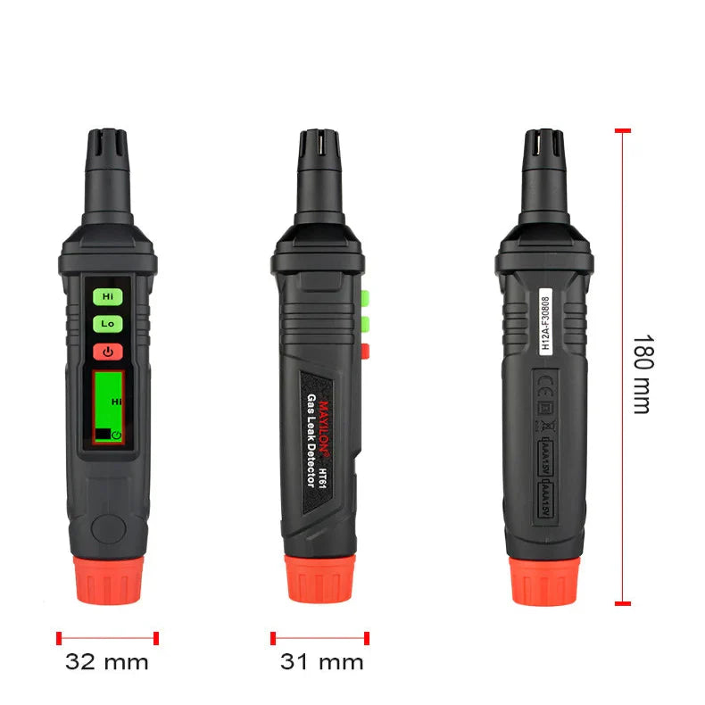 Portable Combustible Gas Leak Detector with Alarm Habicare