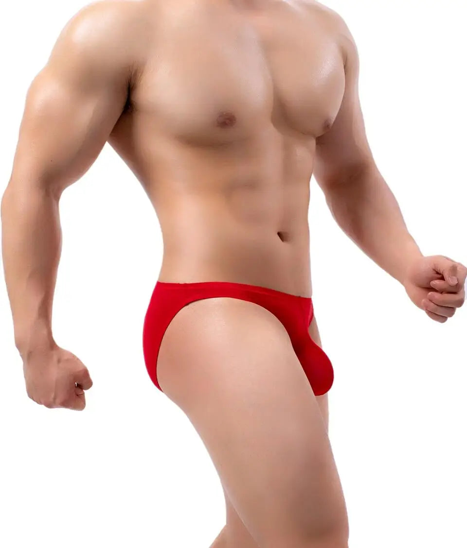 BRAVE PERSON Sexy Mens Big Penis Pouch Design Underwear