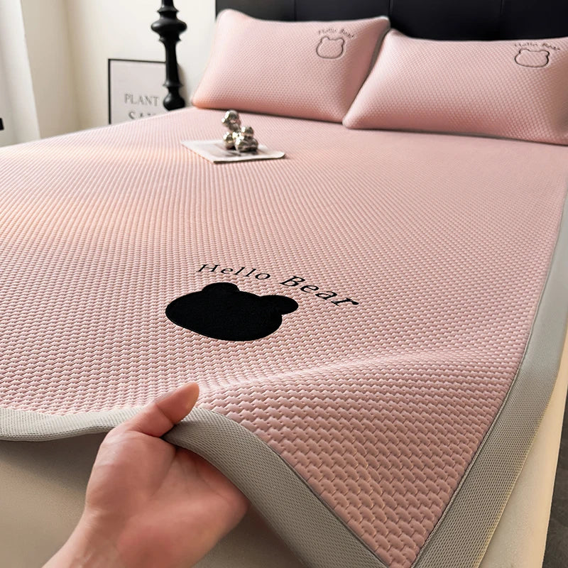 Stay Cool this Summer with Our Premium Cooling Rattan Bed Mat Set