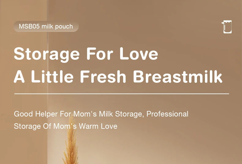 MAMIJOY Breast Milk Storage Bags – 30 Pack