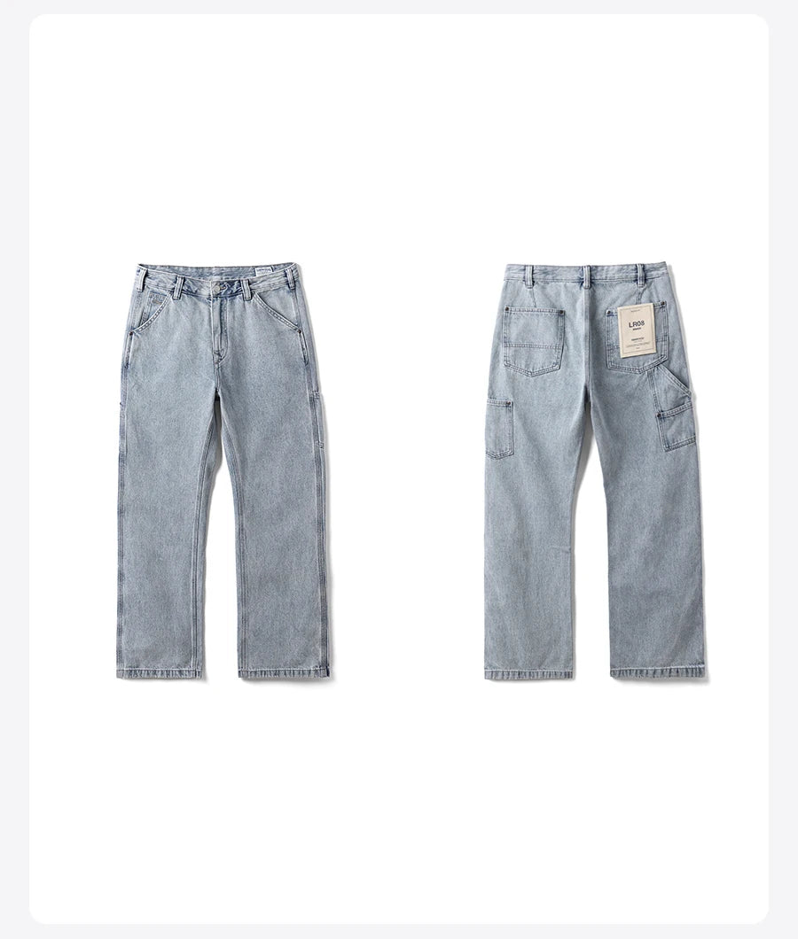 SIMWOOD 11oz Loose Relax Logging Jeans