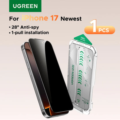 UGREEN Anti-Spy Privacy Screen Protector for iPhone 17 & 16 Series