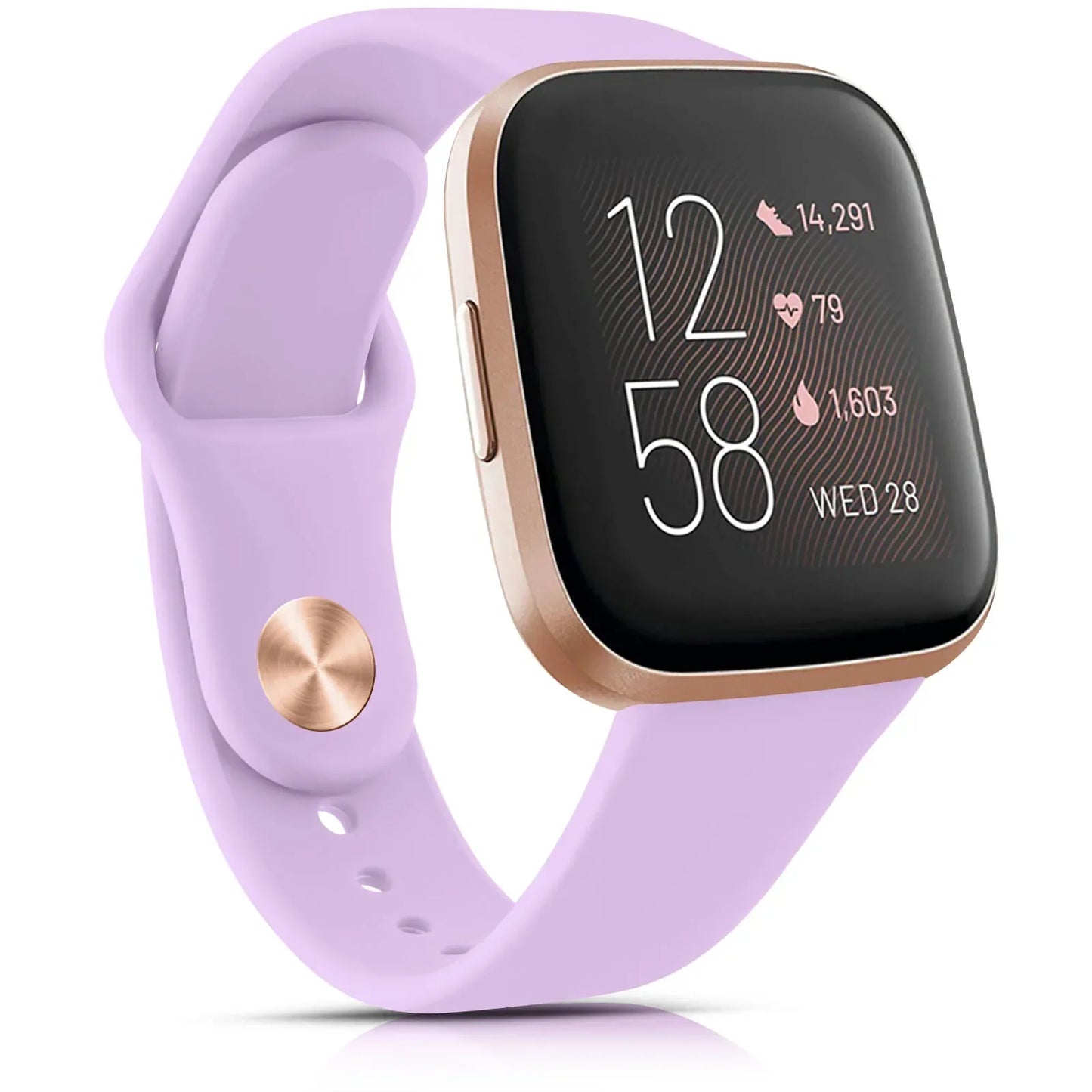 Silicone Watch Band for Fitbit Versa 1 (available in 17 colours) Habicare