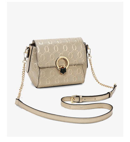 FOXER Luxury Brand Women's Shoulder Bag Cowhide Leather Gold Elegant Female Flap Bag 2026 Fashion Lady Crossbody Bag Purse
