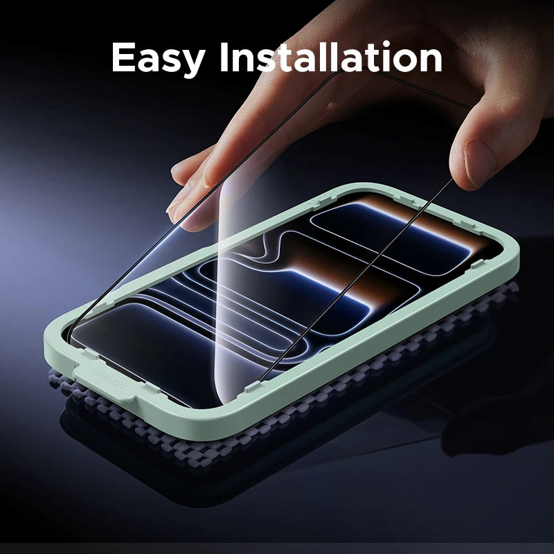 UGREEN 9D Full Cover Tempered Glass Screen Protector for iPhone 17 Pro Max