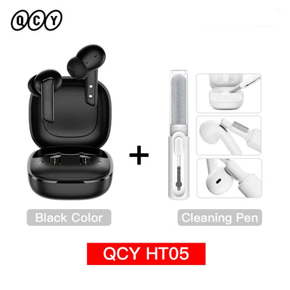 QCY HT05 ANC Wireless Earbuds - TWS Bluetooth 5.2 with 40dB Active Noise Cancellation and In-Ear Mics - ShopHub