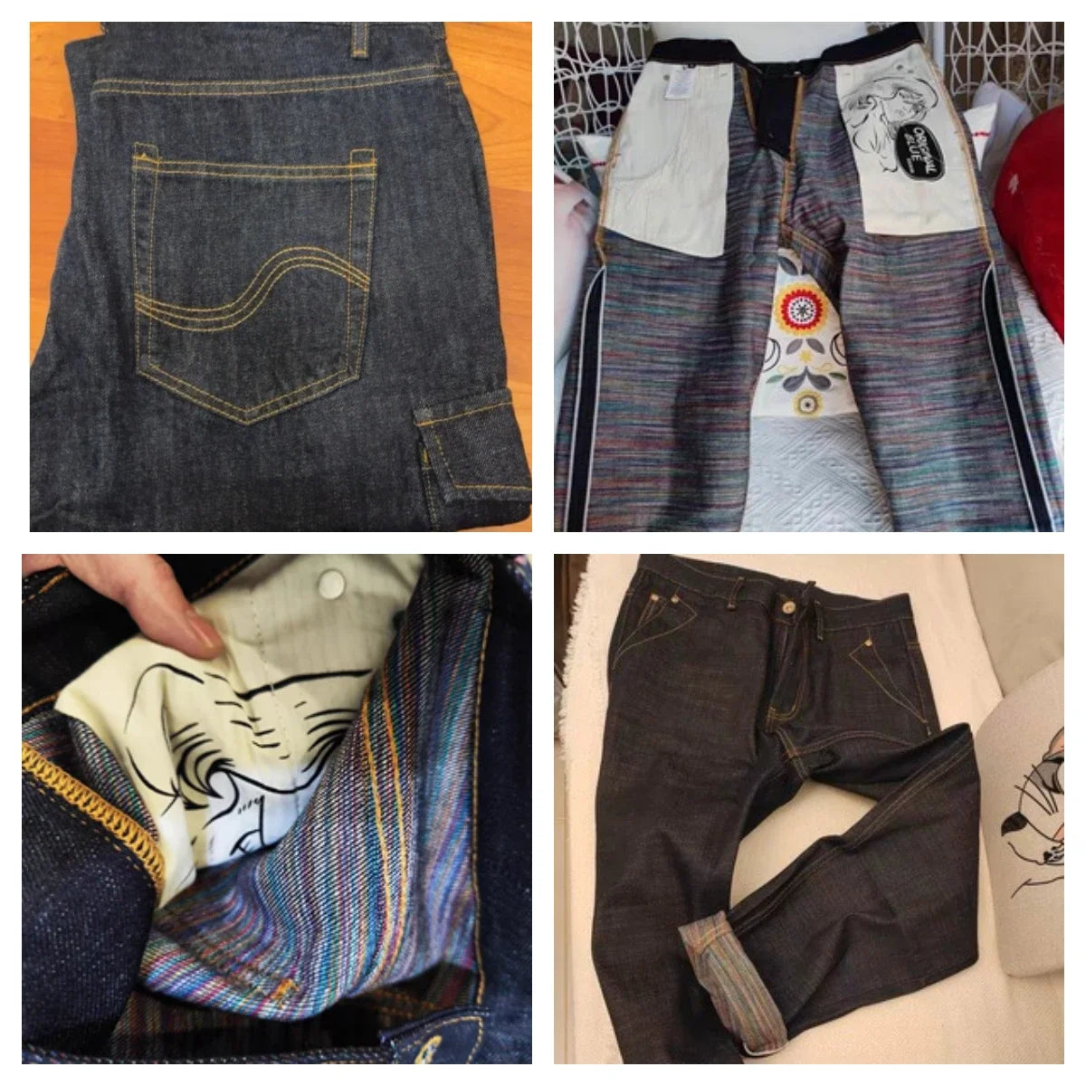 Maden Vintage 13.5OZ Selvedge Raw Denim Jeans