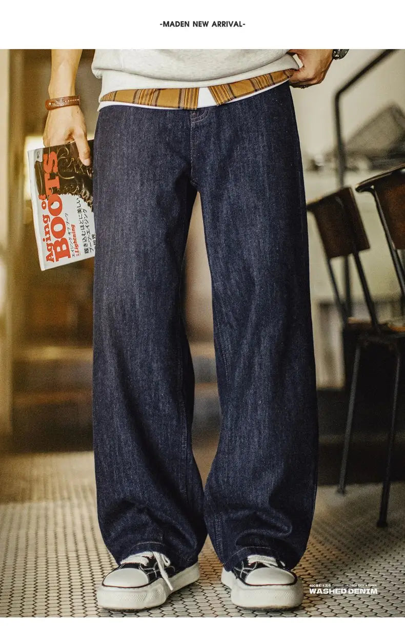 Maden Vintage Men's 9.7oz Slub Denim Jeans