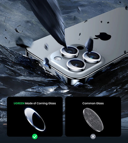 UGREEN Camera Lens Protector for iPhone 17, 16, 15, 14, 13 Pro Max