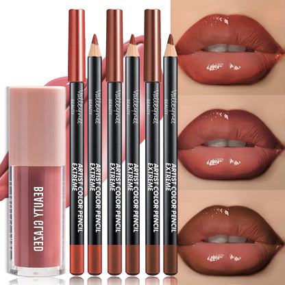 4 PCS/SET Lip Combo Set