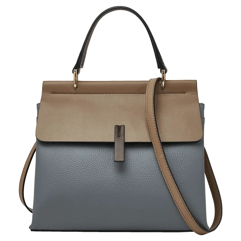 2026 Spring Summer Fashion Lady's Bag Cow Leather Retro Female Shoulder Bag Large Capacity Flap Purse Luxury Office Lady Handbag