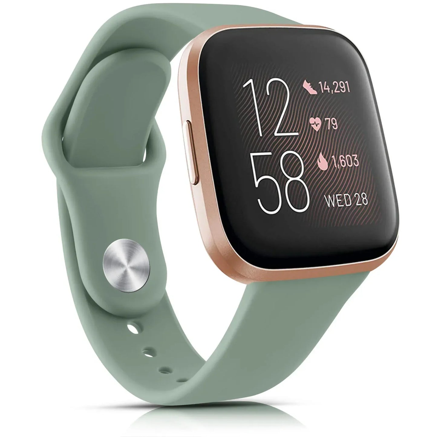Silicone Watch Band for Fitbit Sense (available in 17 colours) Habicare