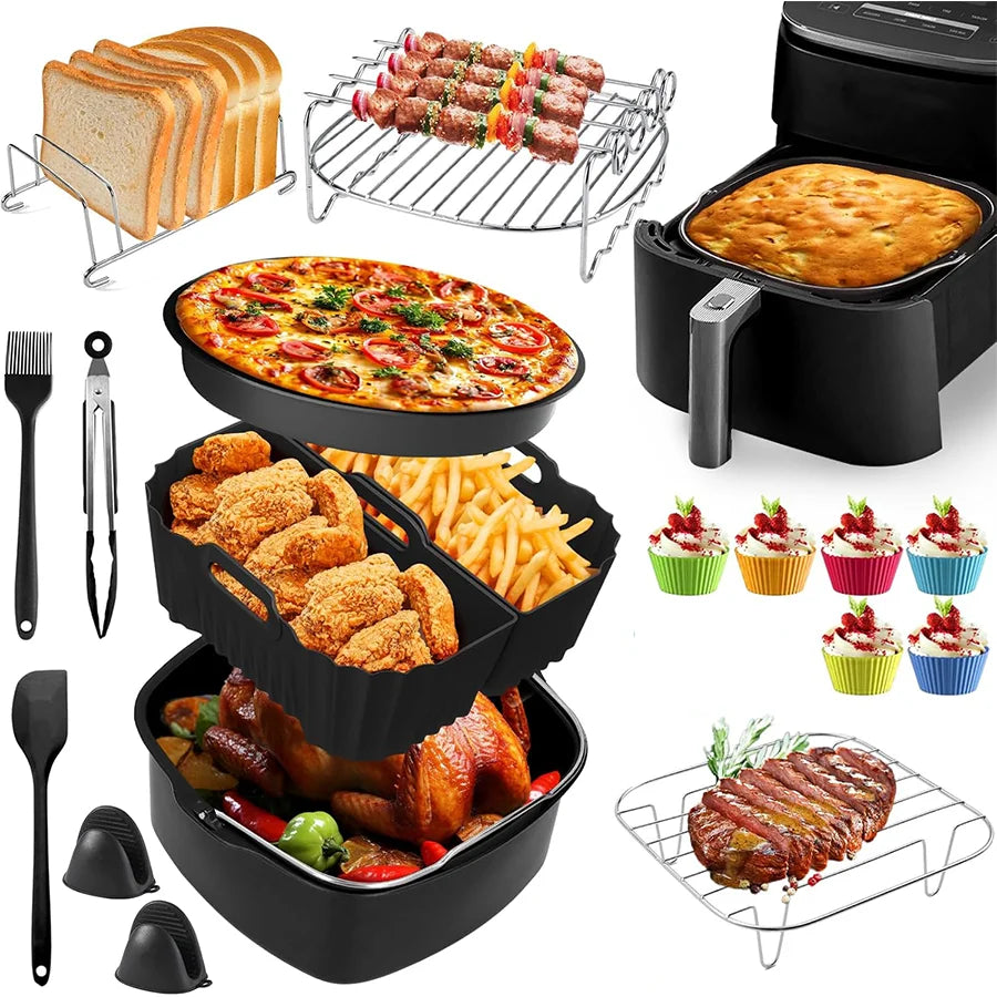 Complete Accessory Set for COSORI and Ninja Air Fryers