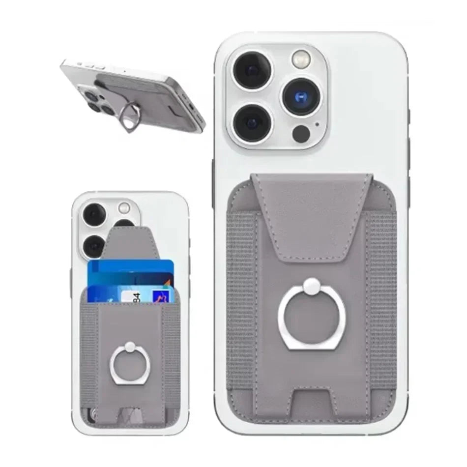 Magsafe Wallets Credit Card Holder Case Slim Thin Mini Wallet Men Women Magnet Credit Card Holder for Iphone 12 13 14 15 16 Pro