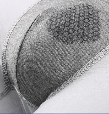 MiiOW Men's Antibacterial Boxer Briefs - 3Pcs Cotton Underwear with Graphene Technology - ShopHub
