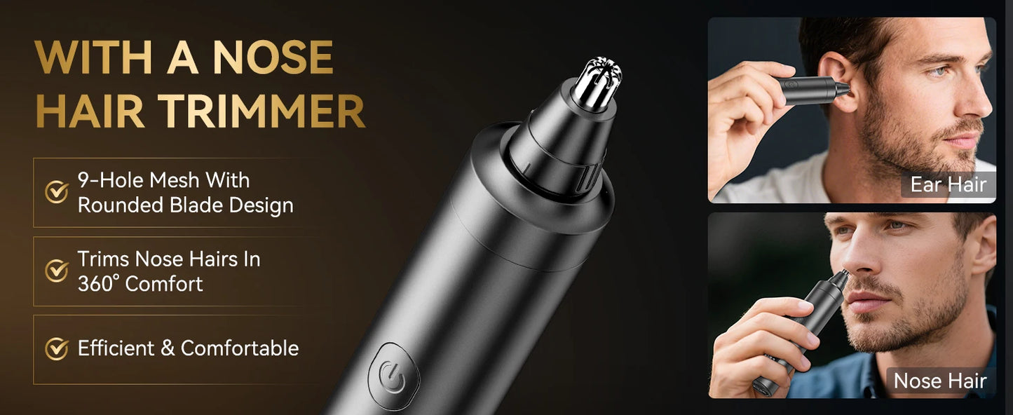Kensen S29 Hair Trimmer for Men 2 in 1 Adjustable Hair Clipper Kit
