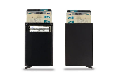 Multi Bank Credit Card Holder Men's Wallet RFID Business Anti-theft Slim Thin Wallet Men Money Card Bag Male Purses Walet Fo Men