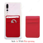 Mobile Phone Card Holders Phone Wallet Stick on Card Holder for Phone Case Adhesive Sticker Cell Phone Wallet Credit Cardholder