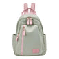 FOXER Women Fabric Backpack Lightweight Travel Shoulder Bag Ladies Multi‑pocket School Bag Casual Daily Female Rucksack