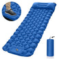 Portable Inflatable Camping Mattress - 196x68x8cm Lightweight Sleeping Pad | Moisture-Proof