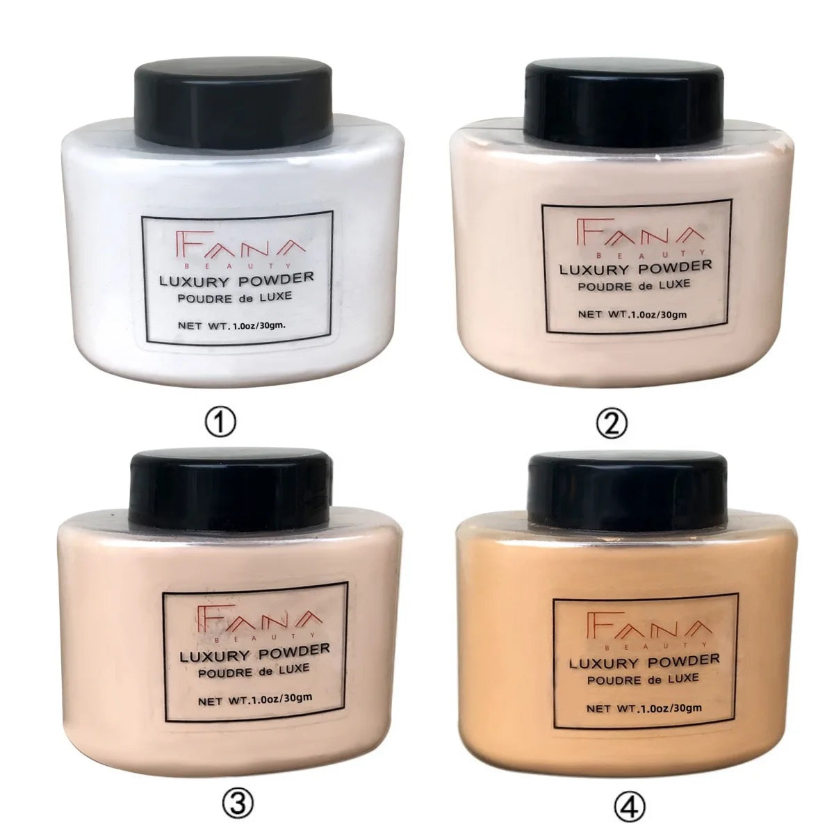 4 Colour Luxury Powder