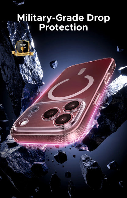 UGREEN Magnetic Case & Glass Screen Protector Bundle for iPhone 18, 17, 16, 15, 14 & 13 Pro Max