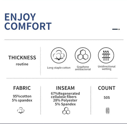 MiiOW 4Pcs Men's Breathable Cotton Underwear with Graphene Antibacterial Technology - Comfortable U Convex Bag Crotch Boxers - ShopHub