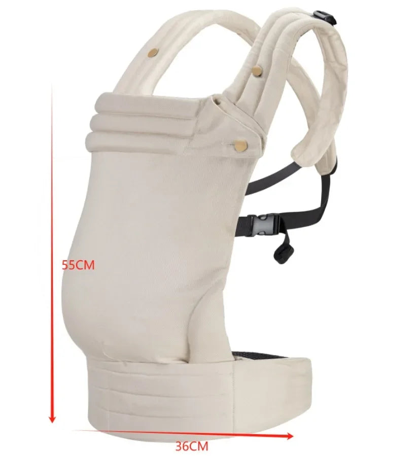 Ergonomic Baby Carrier, Soft and Comfortable Fabric for Lasting Comfort