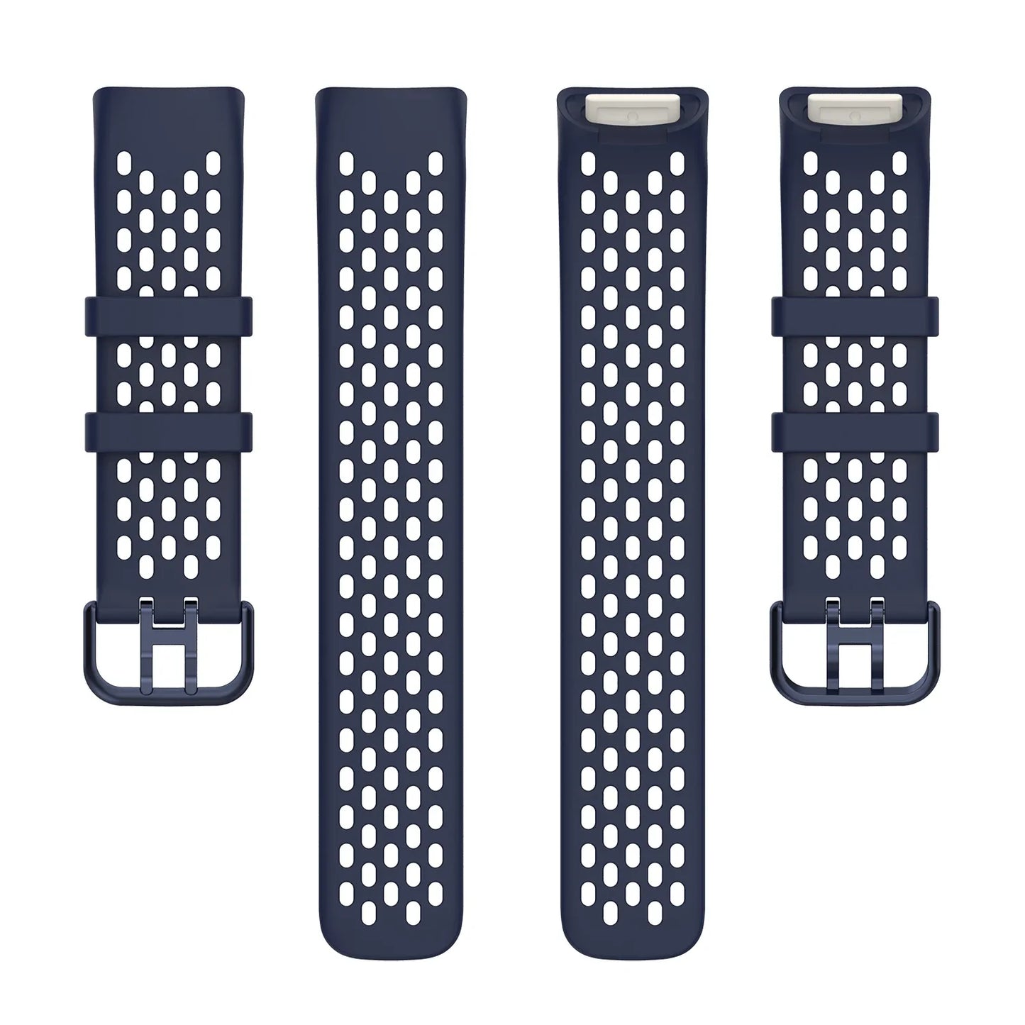 Silicone Strap for the Fitbit Charge 5/6 Series (12 colours available) Habicare
