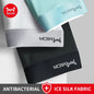 MiiOW Ice Silk Men Underwear - 3Pcs Breathable Boxer Shorts - ShopHub
