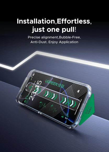 UGREEN Dust-free Screen Protector – Premium Protection for iPhone 18, 17, & Pro Max