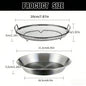Stainless Steel Oil Filter Tray with Handle, 20cm Strainer Basket for Frying - ShopHub