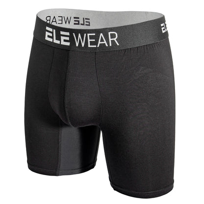 Men's Bamboo Boxer Briefs for Men - Long Sports Underwear, Moisture-Wicking - ShopHub