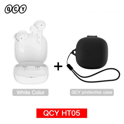 QCY HT05 ANC Wireless Earbuds - TWS Bluetooth 5.2 with 40dB Active Noise Cancellation and In-Ear Mics - ShopHub