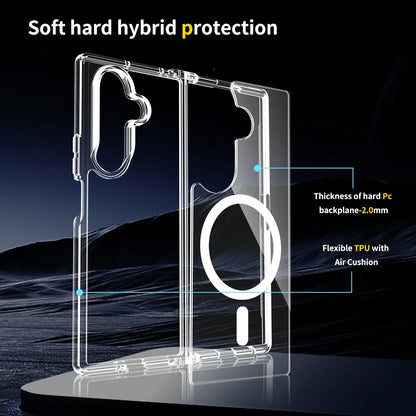 Transparent Phone Case for the Samsung Galaxy Z Fold7 Habicare