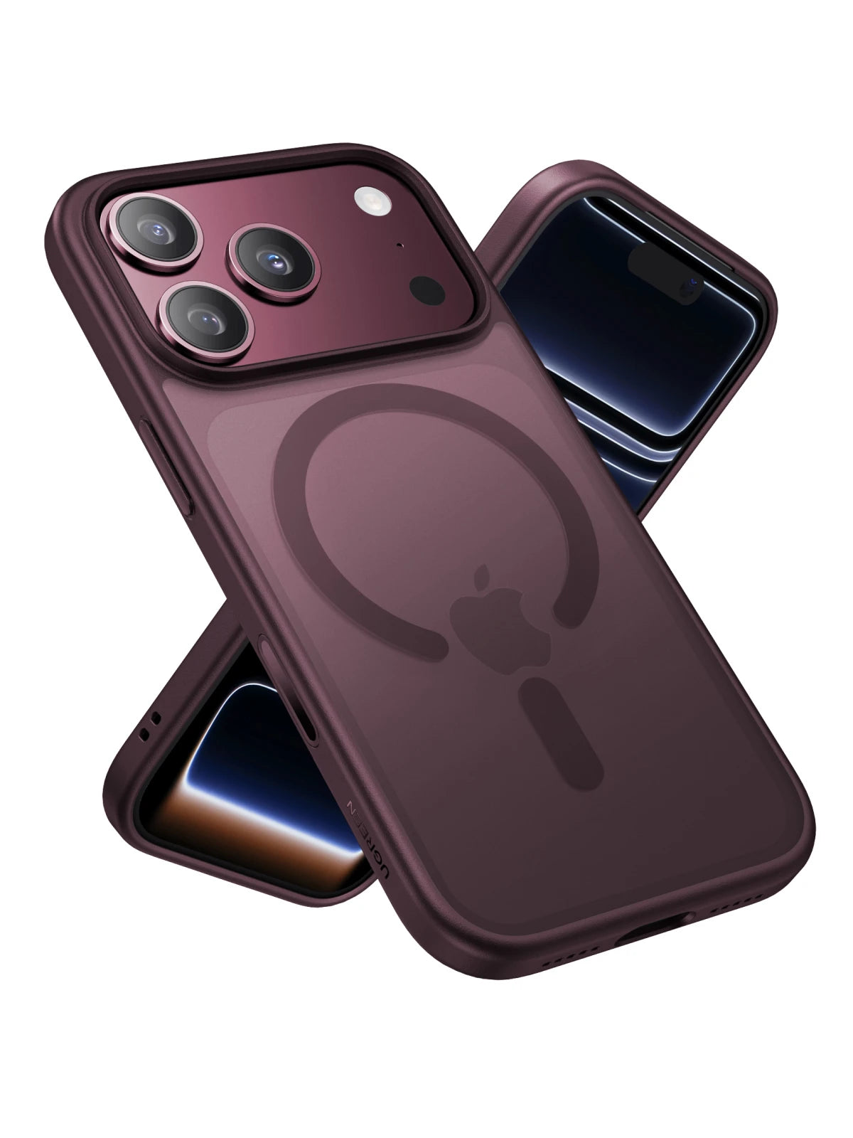 UGREEN Claret Magnetic Case for iPhone 18, 17, Pro Max Case