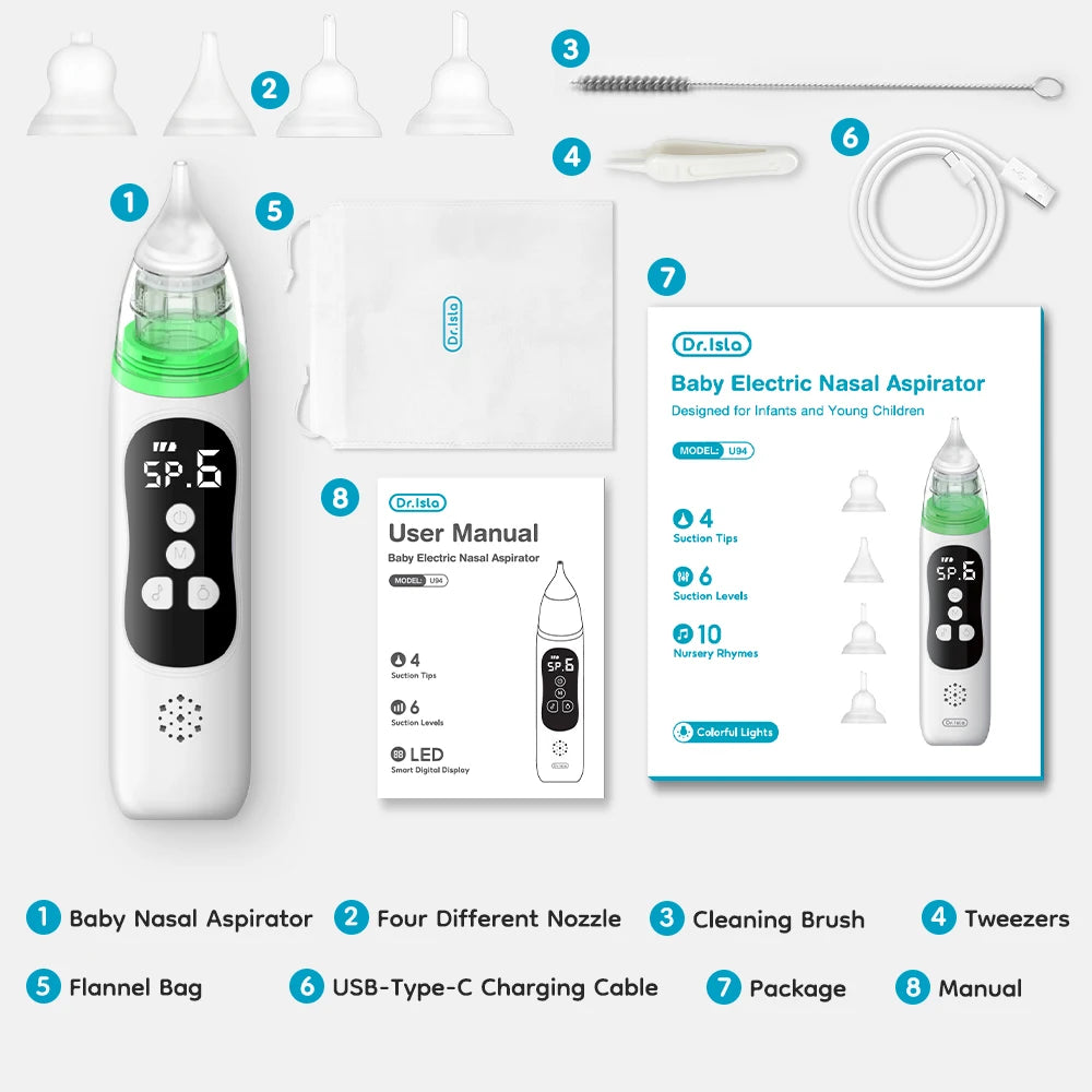 MAMIJOY Electric Nasal Aspirator