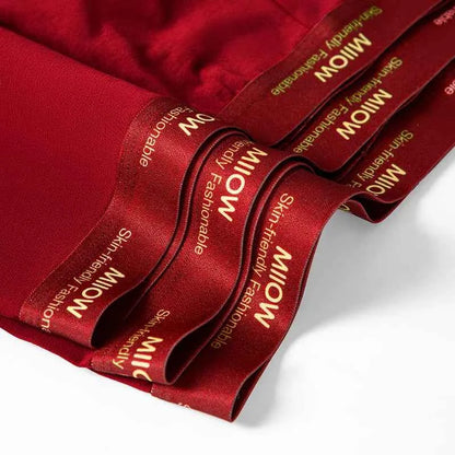 MiiOW 3Pcs Cotton Men Underwear Boxers 10A Antibacterial Crotch Men's Panties Breathable Man Underpants Lucky Red Boxers Briefs