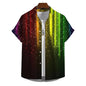 Men’s 3D Print Rainbow Shirt (10 different designs available) Habicare